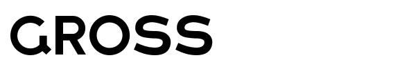 Gross font preview